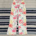 PJ Salvage Women’s Super Soft Pajama Pants Floral Flower Size XS Pockets