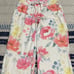 PJ Salvage Women’s Super Soft Pajama Pants Floral Flower Size XS Pockets