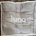 Luna Adult Okeo-Tex Cooling Cotton Weighted Blanket, 60x80 17lbs, Grey/Grey