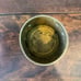 Vintage Solid Brass Tobacco Humidor Canister with lid Wild Big Game Rhino Lion