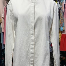 Ines de La Fressange Uniqlo Button Down Cotton Shirt Size Small.