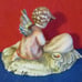 Original 1950's Hummel Angel & Child Candle Holder Fine Porcelain Figurine - TMK