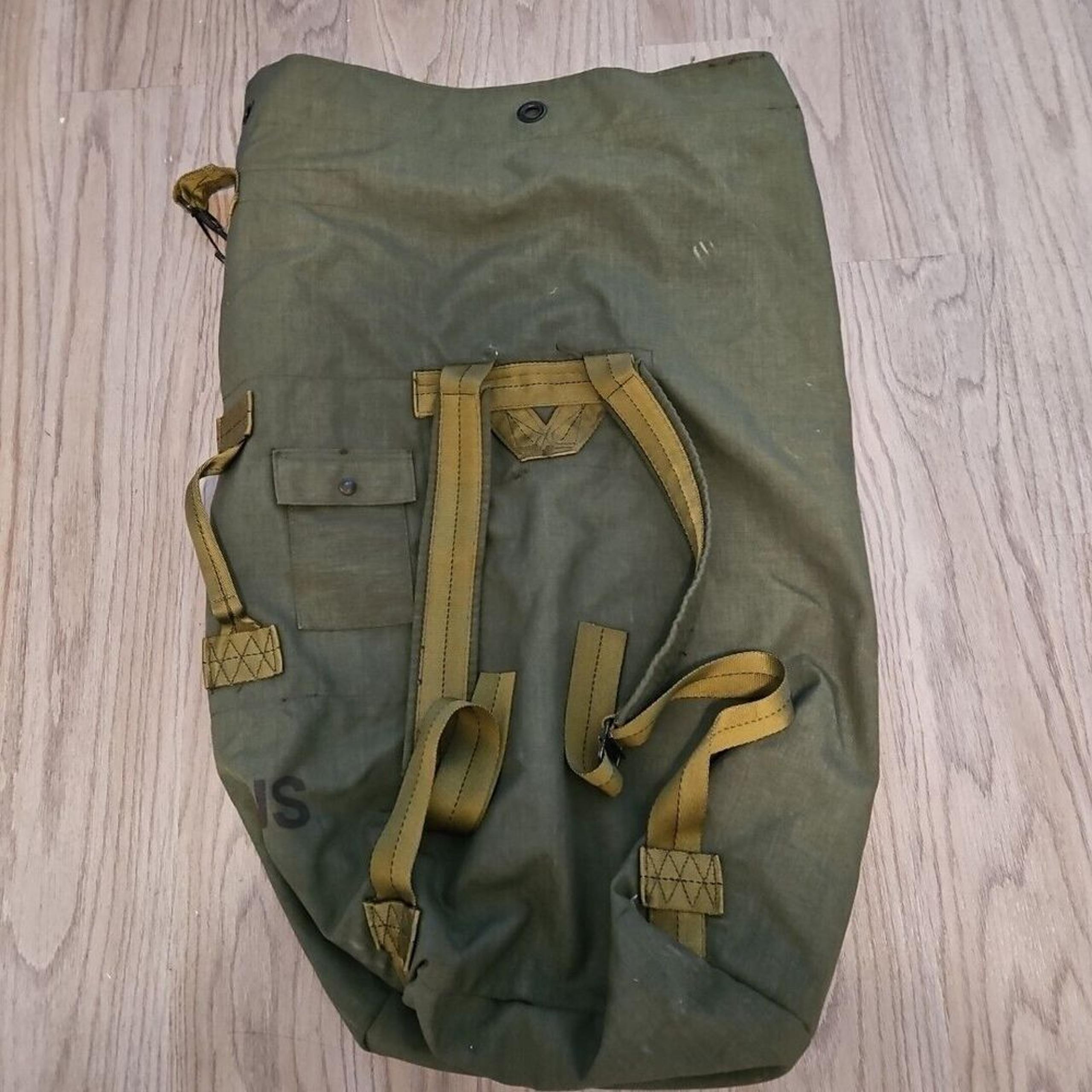 Large United States Military Army Rucksack Backpack 36x22 Army Green Color