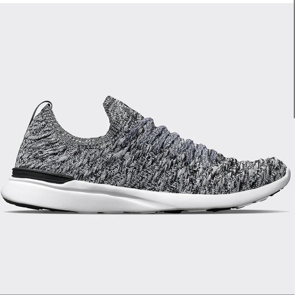 APL Women's TechLoom Wave in Heather Grey/Black/White