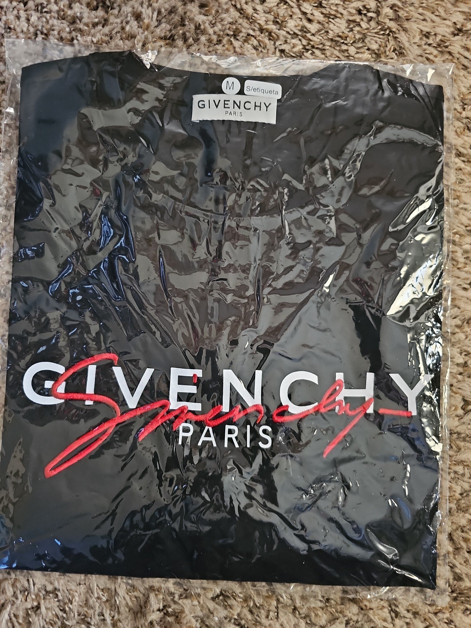 Givenchy black signature shirt