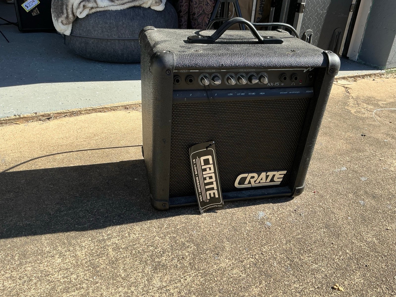 Crate amp