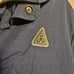 HUF Pacsun Simon Navy Blue Nylon Yellow Lined Sherpa Jacket Medium