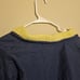 HUF Pacsun Simon Navy Blue Nylon Yellow Lined Sherpa Jacket Medium