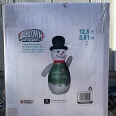 Gemmy 12.5ft Snowman