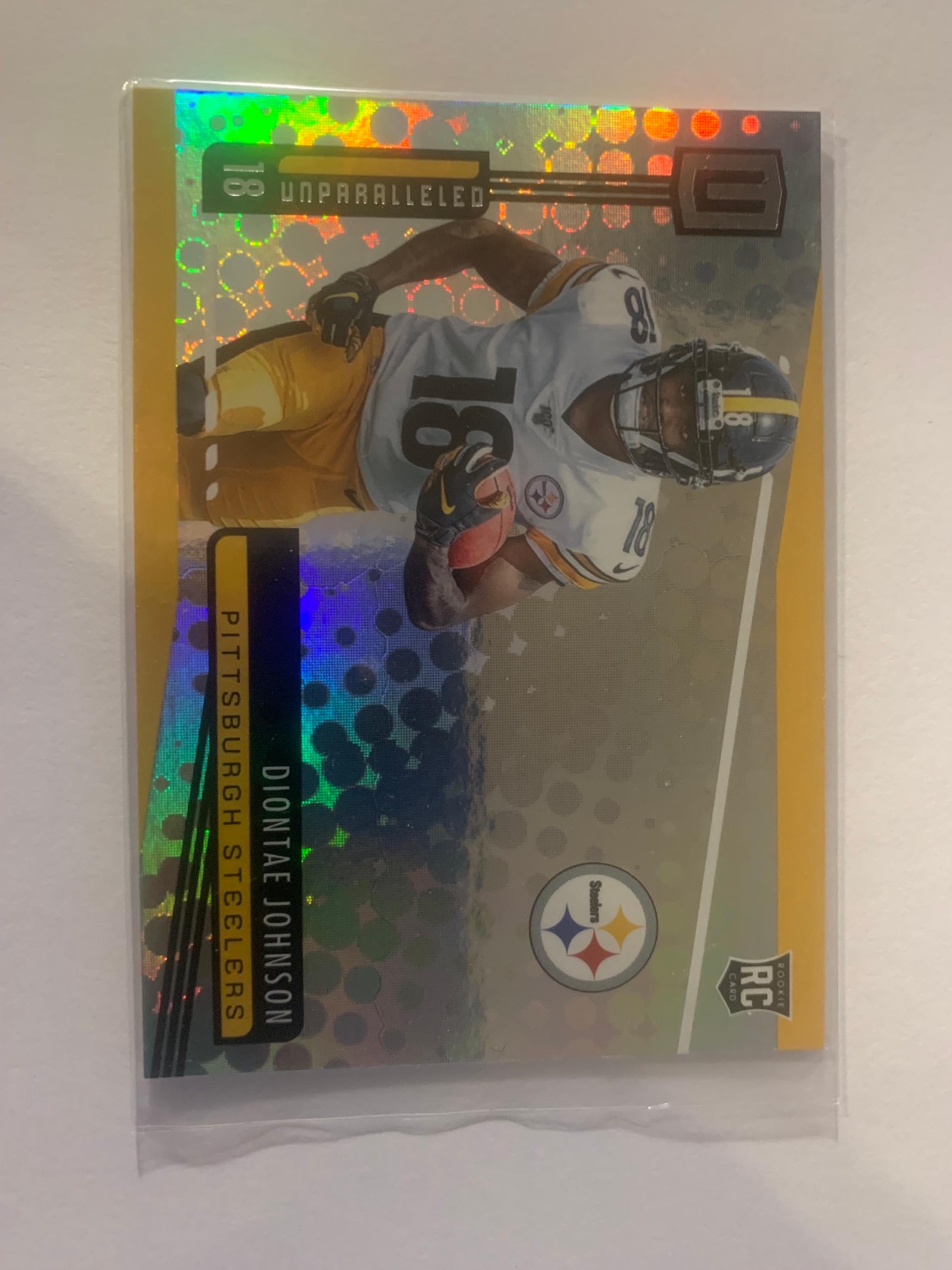 Pittsburgh Steelers Diontae Johnson Rookie Card