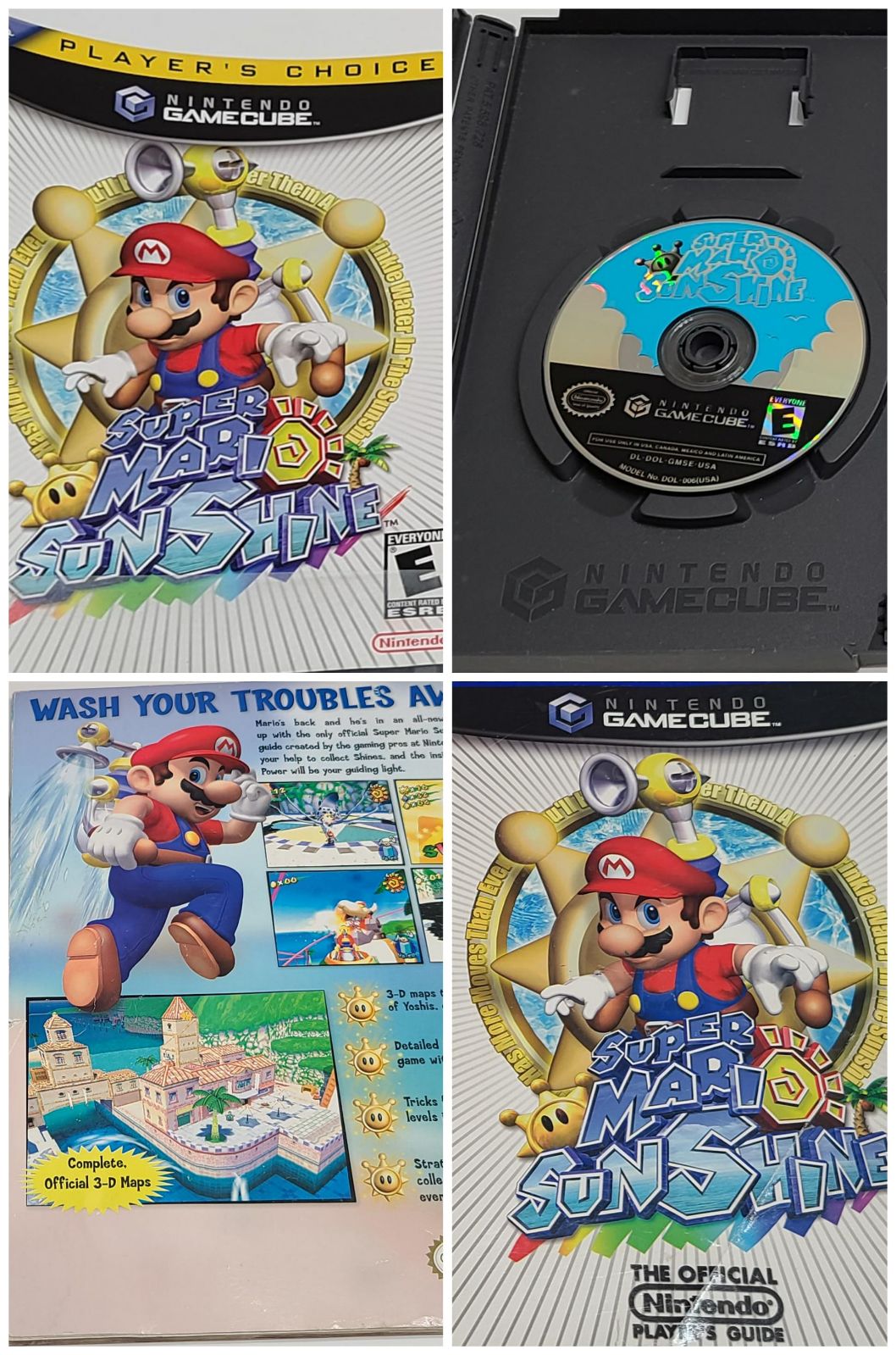 super mario sunshine game and guide bund
