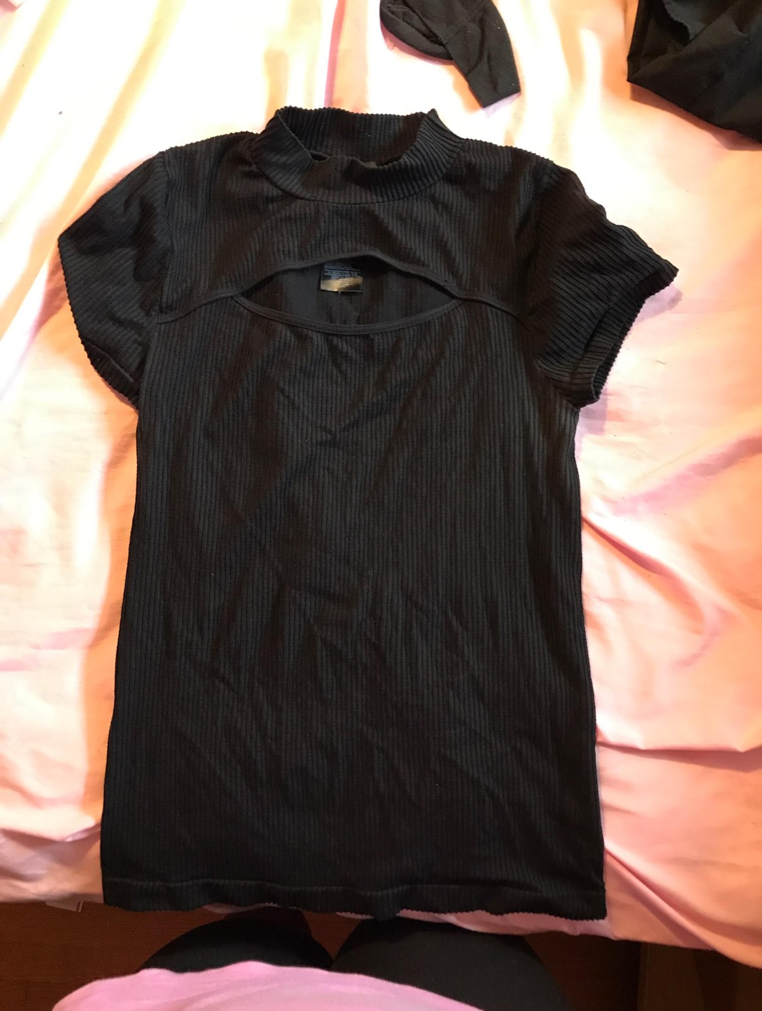 Bebe ribbed top