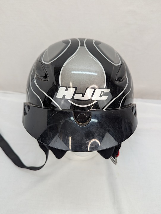 HJC Reign CL-21 SX 6 5/8~6 3/4 Inch 54 cm Black and Silver Helmet