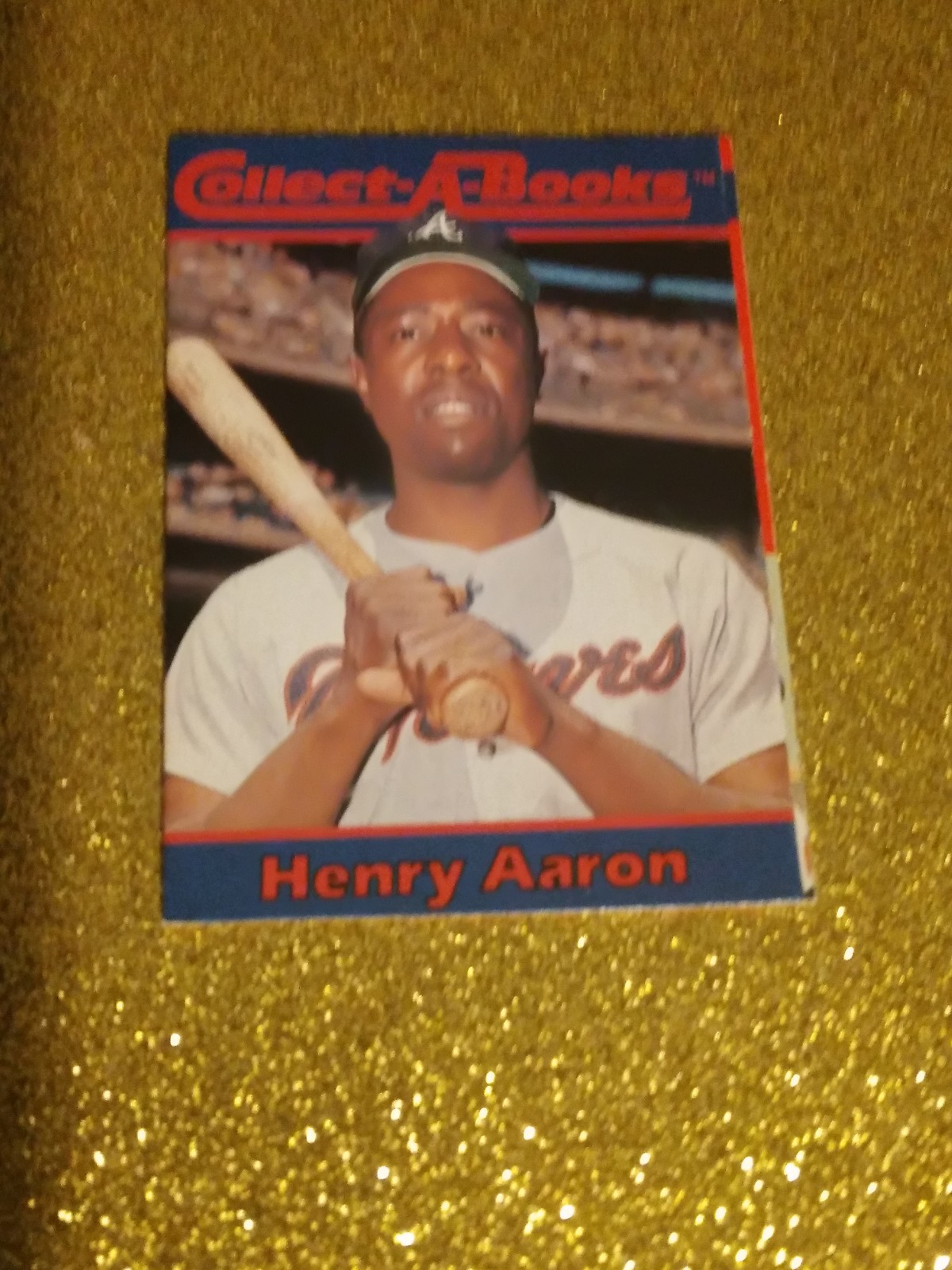 90 hank Aaron series A collect a book booklet mint condition