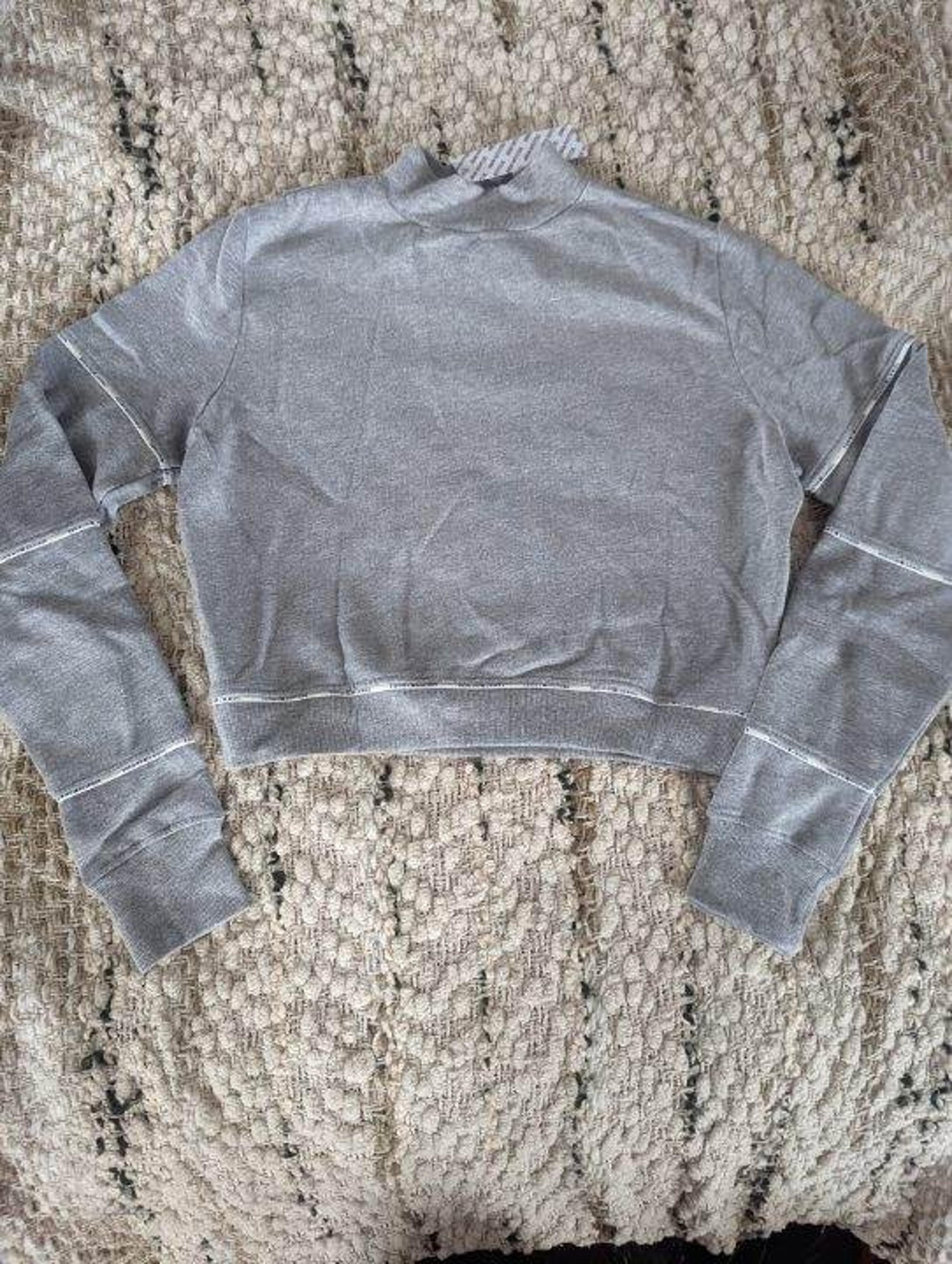 Tommy Hilfiger grey mock neck sweater