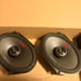 Alpine type R 6”x8” 2-way speakers