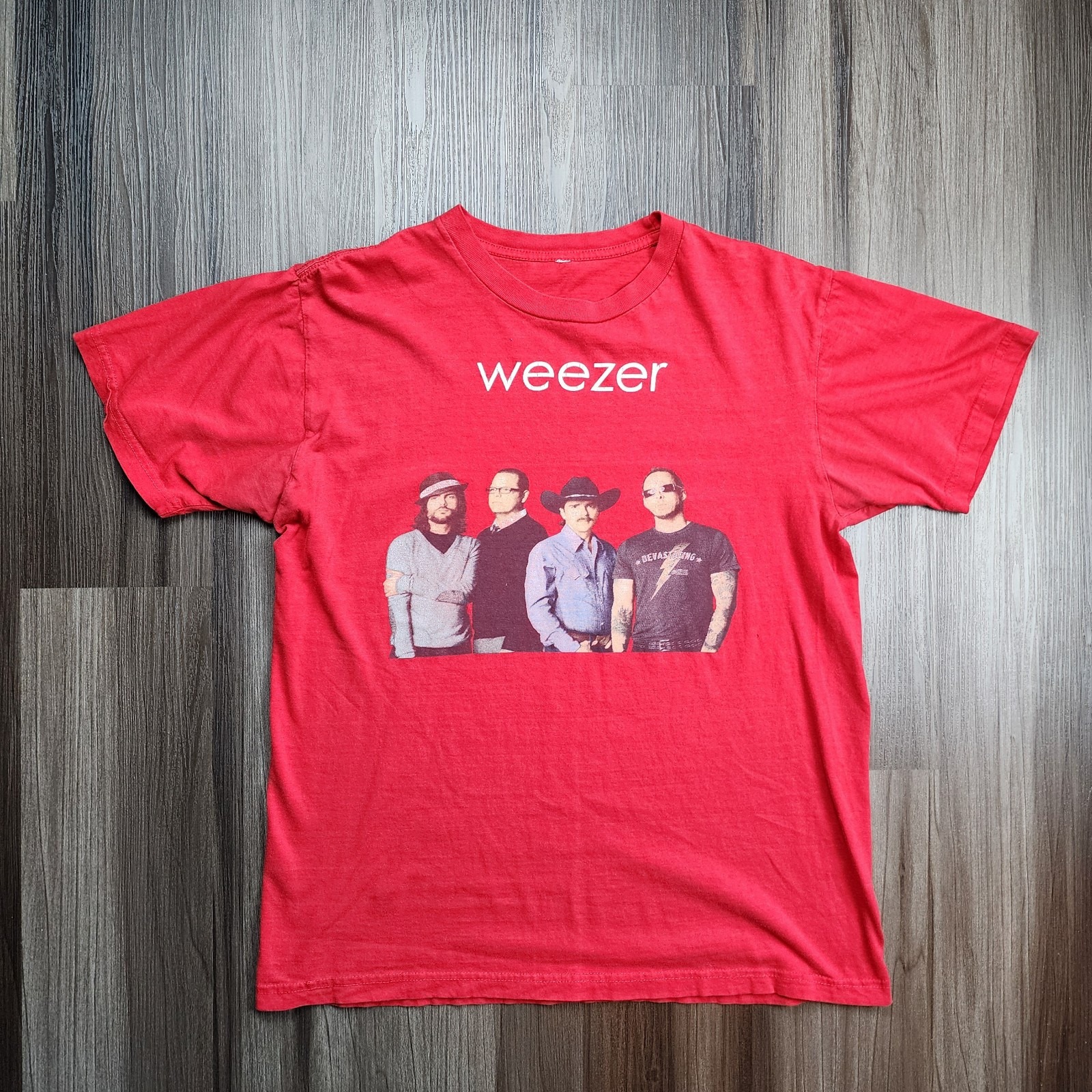 Weezer Trouble Maker Tour Shirt 2008 Medium