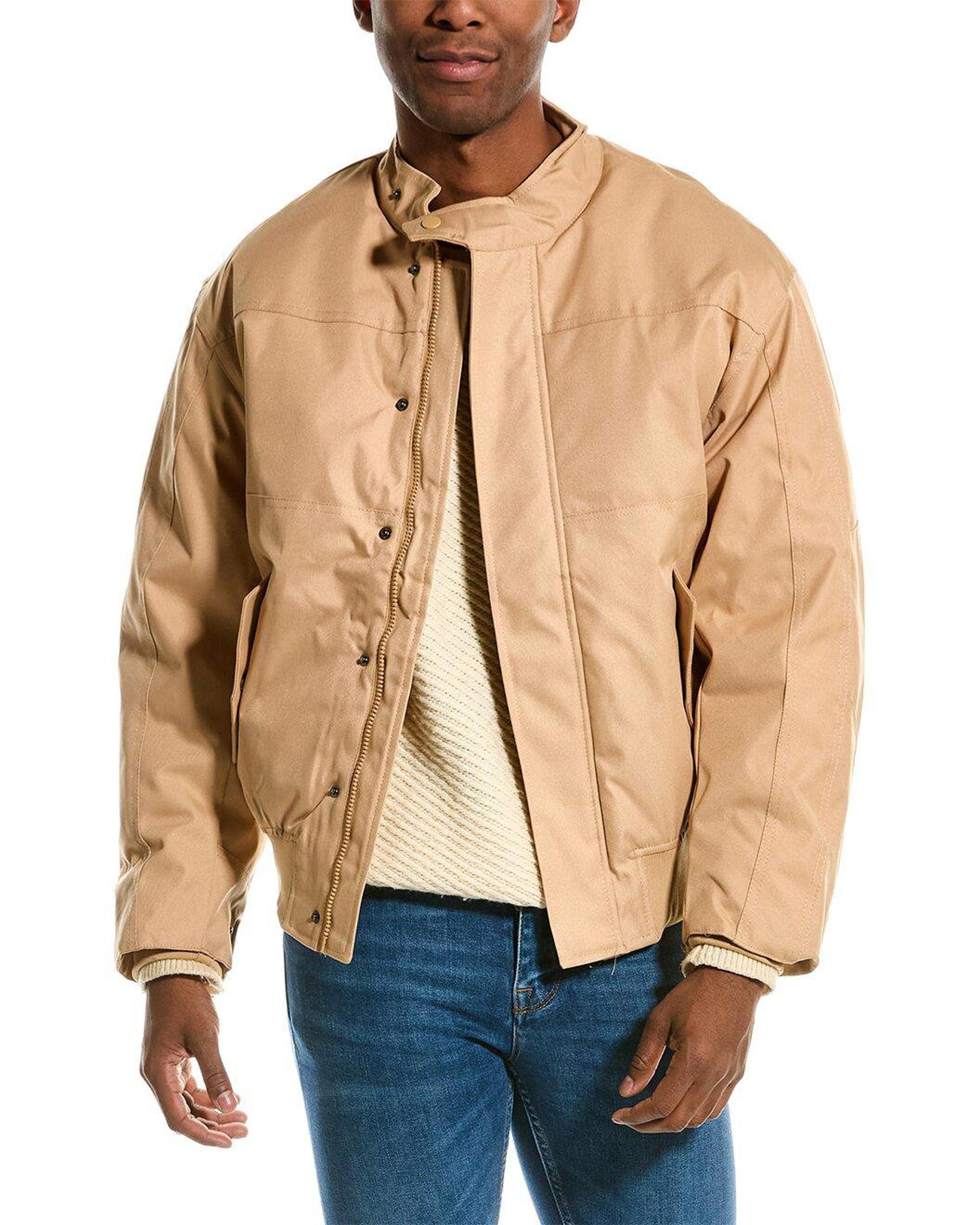 American Stitch Tan Bomber Jacket - NWT - XL