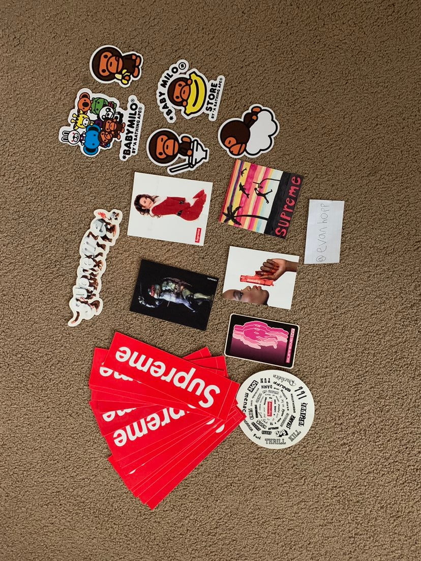 Supreme Stickers