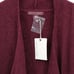 NWT Barefoot Dreams CozyChic Lite Island Wrap Cardigan Sweater Burgundy Open S M