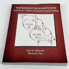 Ruminant Nutrition System, Vol. II — Tables of Equations and Coding Tedeschi Fox