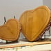 Longaberger - 1999 Love Treasures Sweetheart Basket - 2 pc set