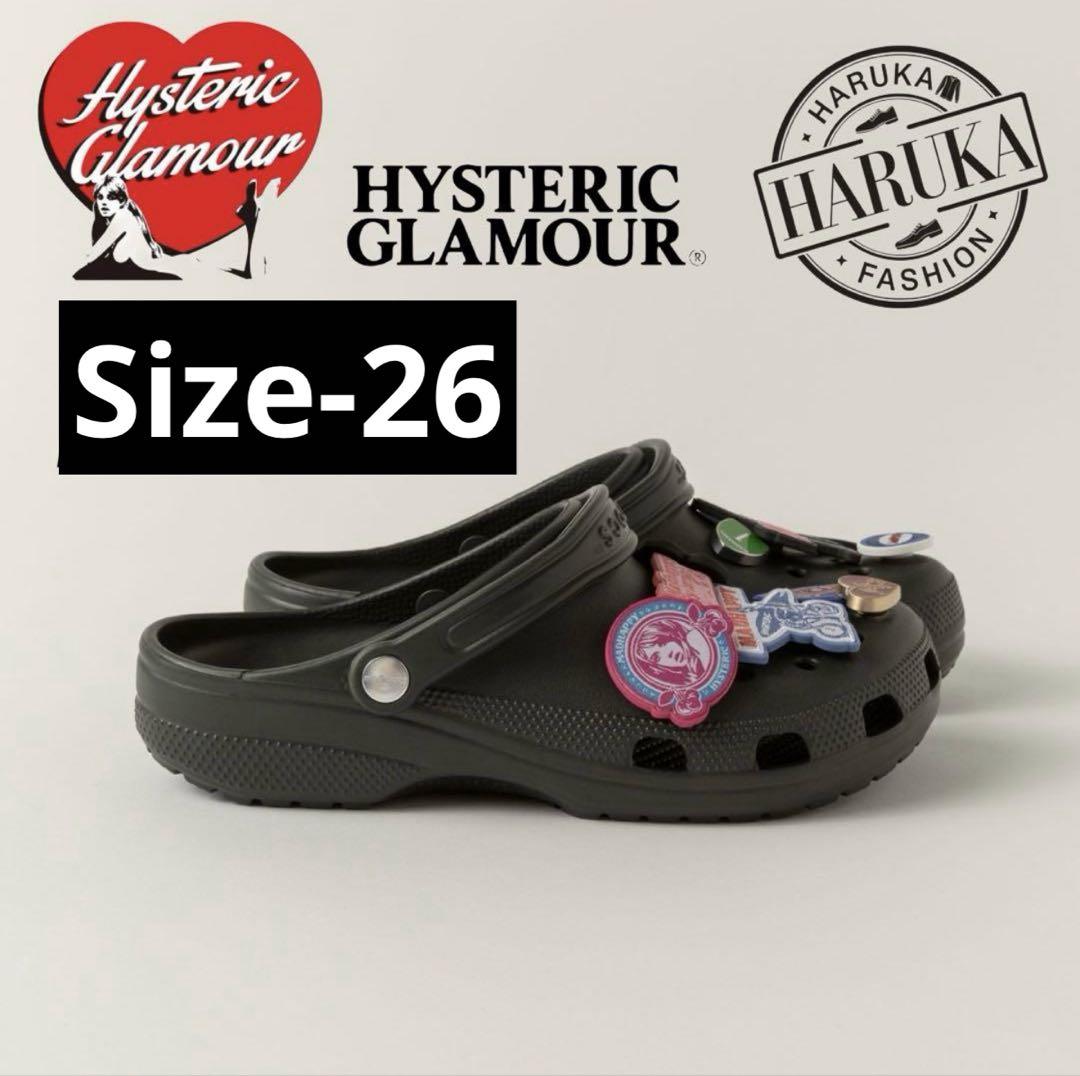 HYSTERIC GLAMOUR Madhappy Clog Sandals Black