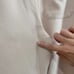STAUD Neutral Beige Minimalist High Rise Wide Leg Trousers Dress Pants 2