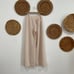 STAUD Neutral Beige Minimalist High Rise Wide Leg Trousers Dress Pants 2