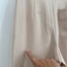 STAUD Neutral Beige Minimalist High Rise Wide Leg Trousers Dress Pants 2