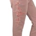 DRIFTWOOD Pink Cropped Ankle Jeans with Distressed Details size 29
