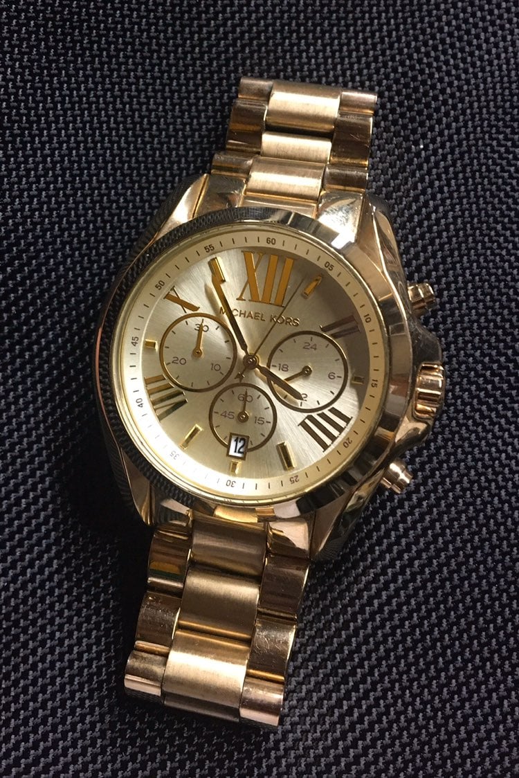 Micheal Kors BRADSHAW Gold Watch