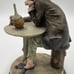 Capodimonte Giuseppe Cappe Figurine Old Man Sitting Drinking 10