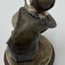 Capodimonte Giuseppe Cappe Figurine Old Man Sitting Drinking 10