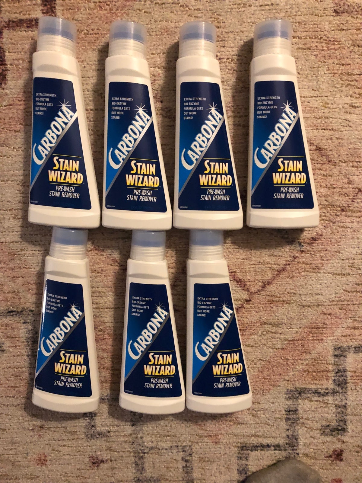 7 pk , Carbona Stain Wizard Pre-Wash Stain Remover, 8.4-Ounce