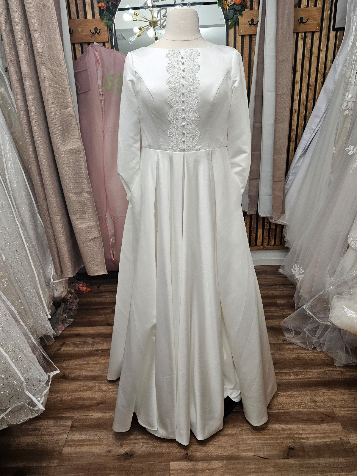 Modest Wedding Dress Size 12 99 Sample