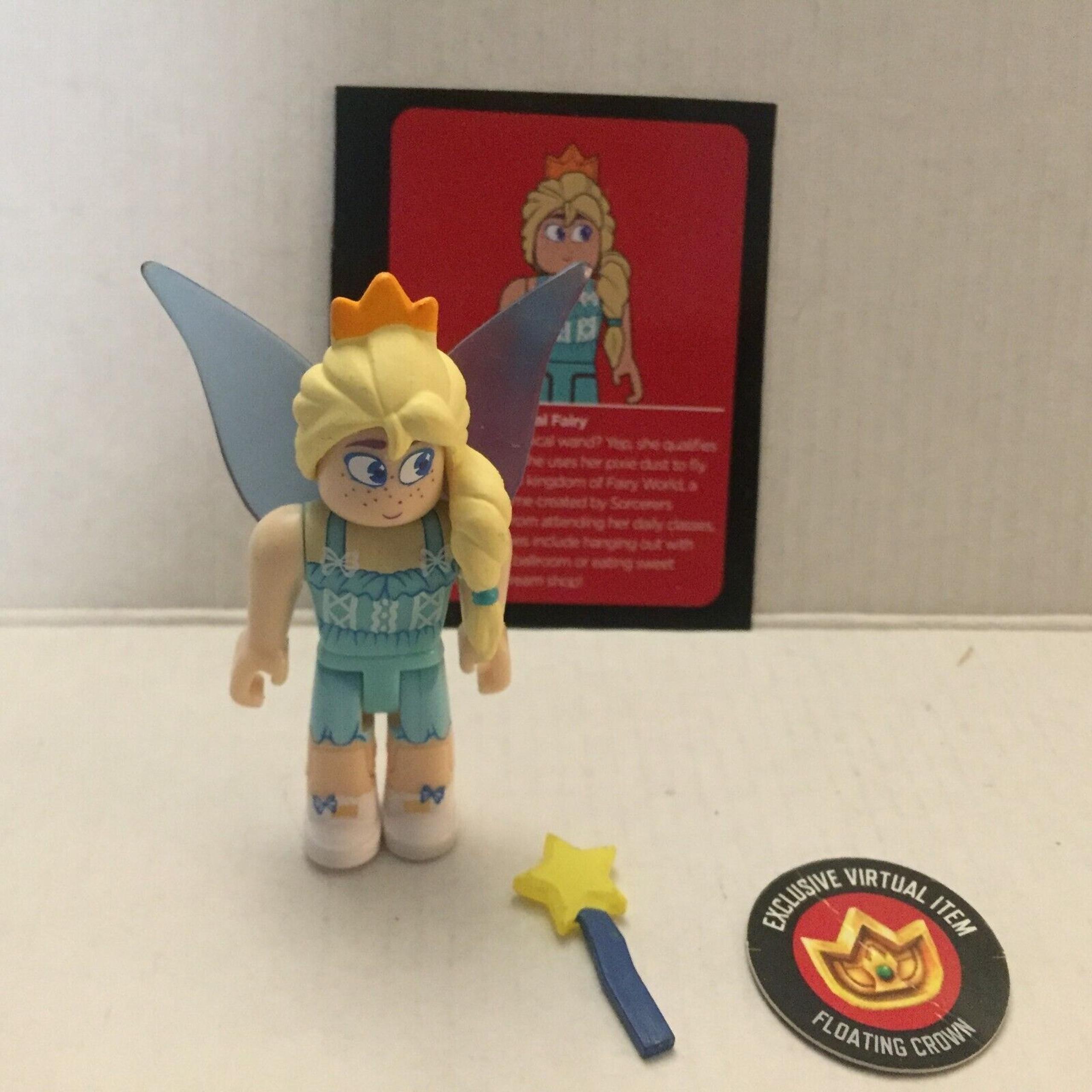 Roblox Fairy World Neutral Fairy Figure With Unused Floating Crown Code