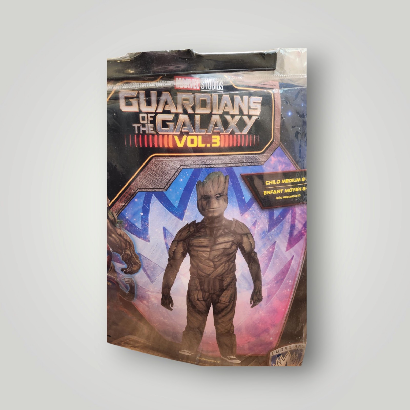 Marvel Guardian of the Galaxy Vol 3. Groot Halloween Costume size Medium 8 10