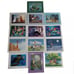 Disney Movie Club 13 Commemerative Lithograph Lot Peter Pan Little Mermaid Nemo