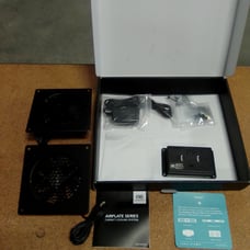 AIRPLATE T8, Home Theater and AV Quiet Cabinet Cooling Dual-Fan System, 6 Inch