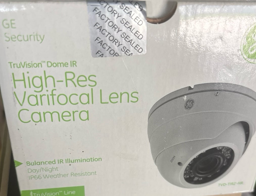 GE High-Res Varifocal Lens Camera
