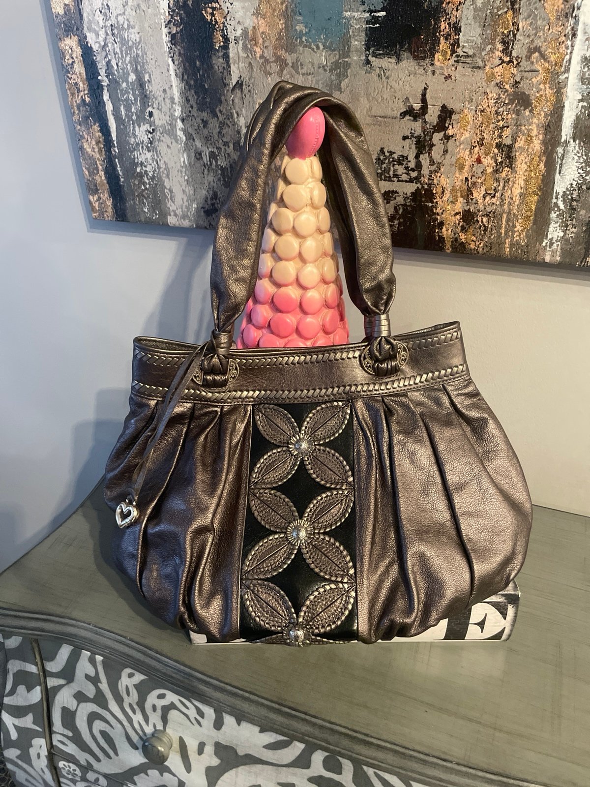Brighton pewter purse