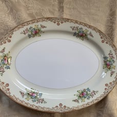 Vintage Large Empress China Serving Platter
