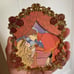 Sleeping beauty fantasy pin - Pink Aurora pin
