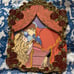 Sleeping beauty fantasy pin - Pink Aurora pin