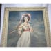 Vintage Paint By Numbers Pinkie LARGE 21 x 31 in Original Frames Reproduction