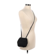 Sharif Evening Americana By Vintage Black Sateen Cross Body Bag