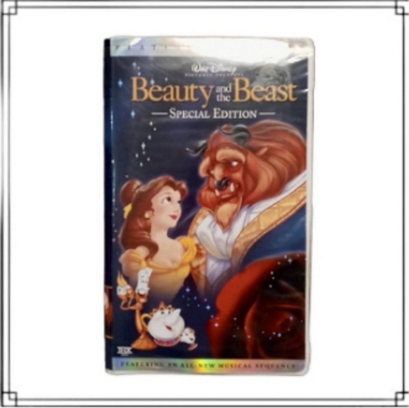 Beauty and the Beast Platinum Edition VHS Tape