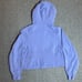Lululemon Scuba Oversized 1/2 Zip Hoodie Size XS/S Blue Cropped