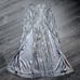 Show me your mumu silver sequin mick skirt